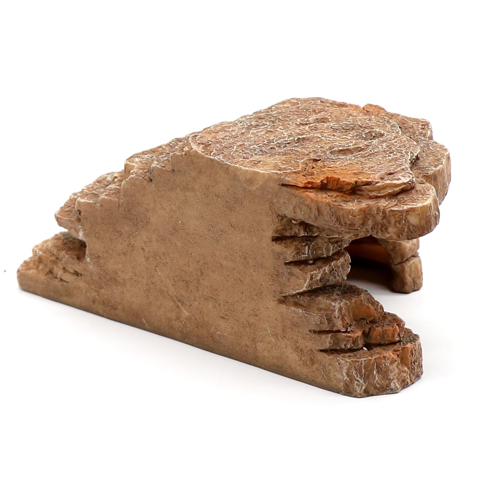 relaqcc Gecko Hide multi-use design supports climbing, basking, and hiding.
