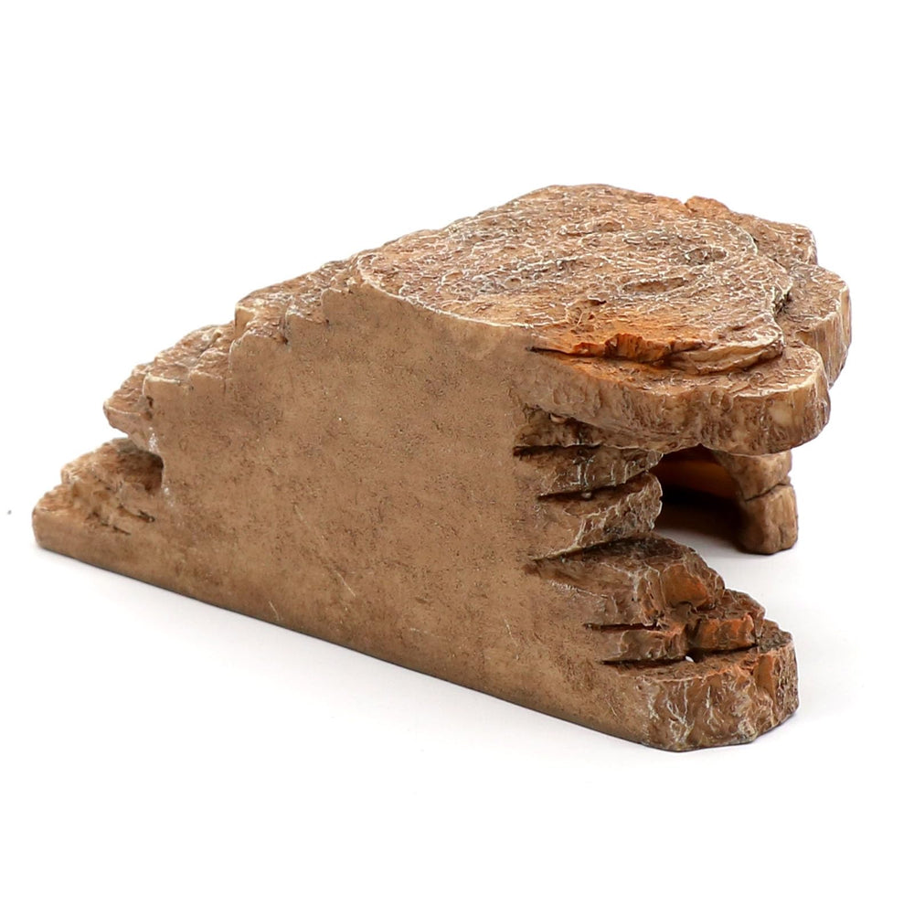 relaqcc Gecko Hide multi-use design supports climbing, basking, and hiding.
