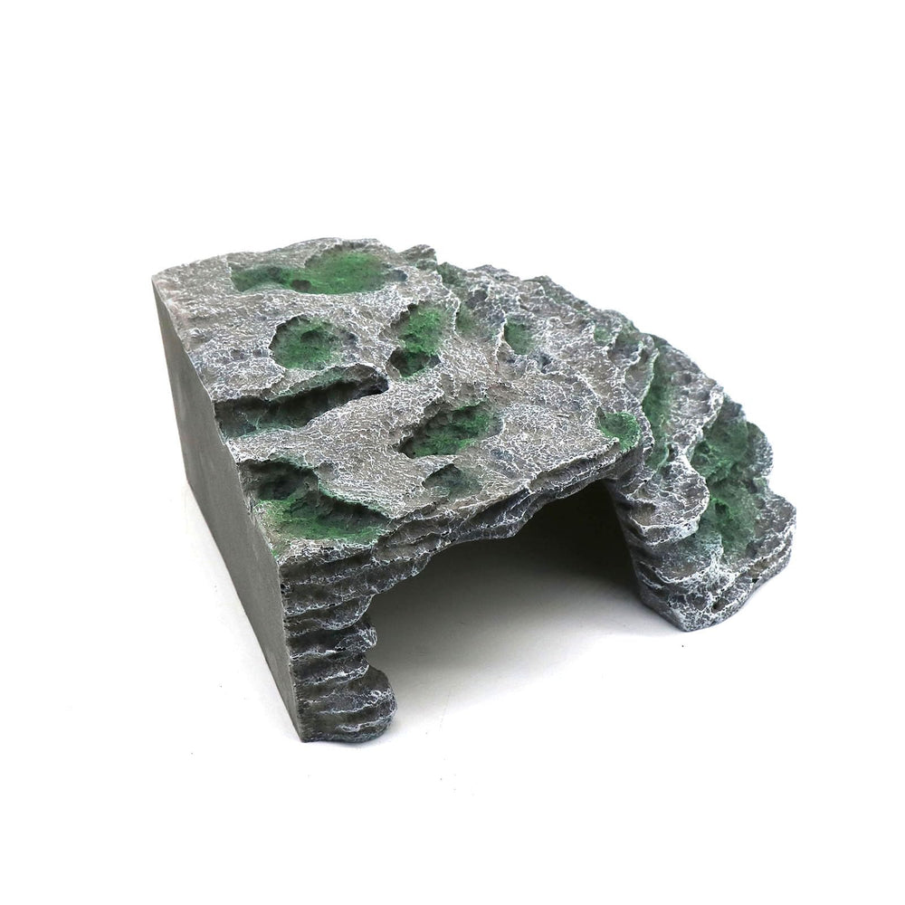 relaqcc large reptile hide shale scape ledge multi purpose decor and climbing aid