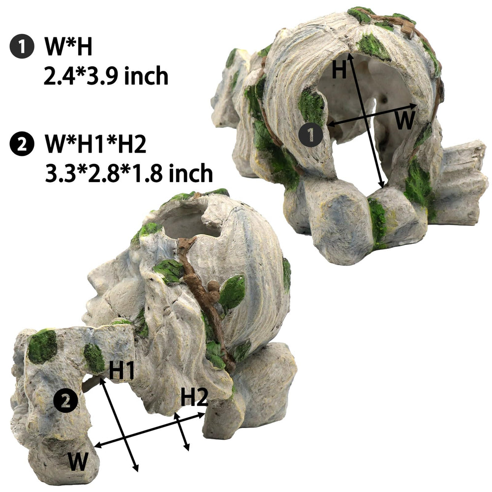relaqcc reptile cave hideout size-scale helps plan space for terrarium