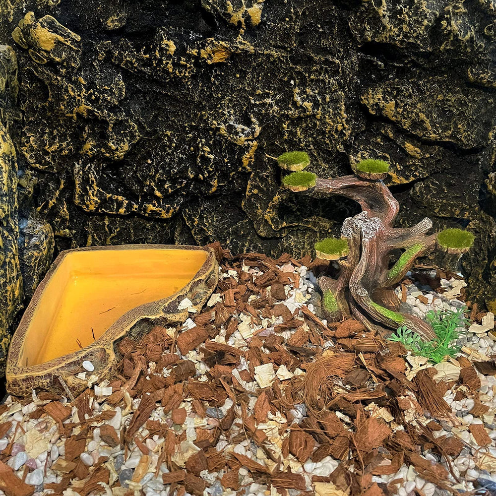  relaqqc resin hollow tree trunk creates hiding spaces and exploration routes in your tank