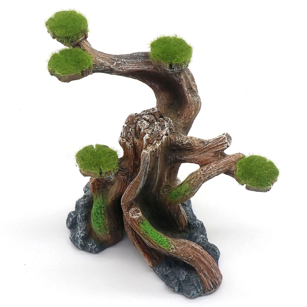  relaqqc small aquarium decor 5x4 7x2-75 fits compact tanks and terrariums easily
