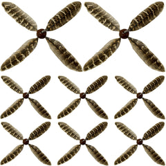 Relaxgiant cat feather propeller refill closeup—durable feathers for safe, engaging play