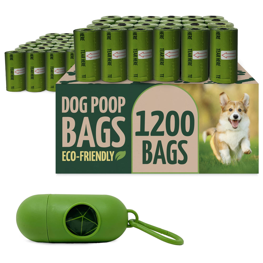 Reli biodegradable dog poop bags with clip dispenser for quick, mess-free pickups.