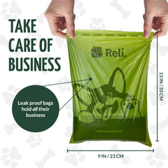 Reli unscented bags keep odors controlled without added fragrances.