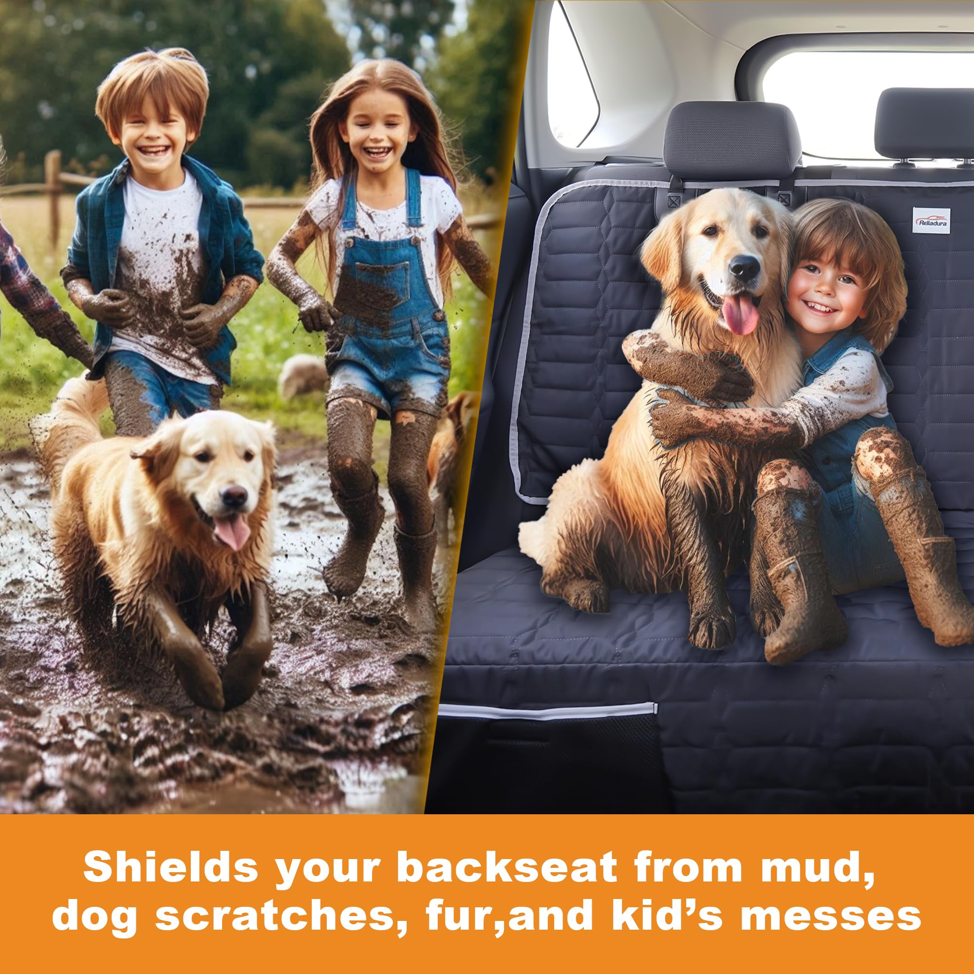 Reliadura Relidura large storage pockets keep snacks and toys organized.