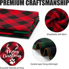 Remifa dog bandana folded triangle wear shows versatile seasonal styling