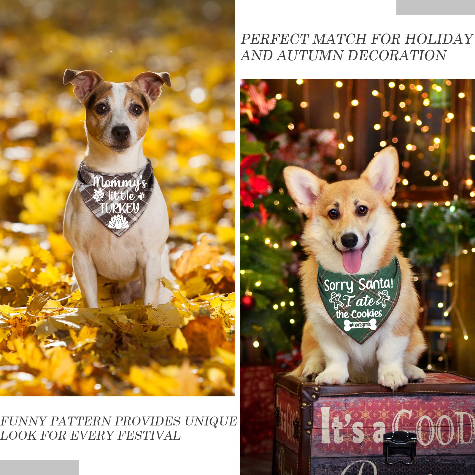 Remifa pet photography setup bandana acts as festive prop