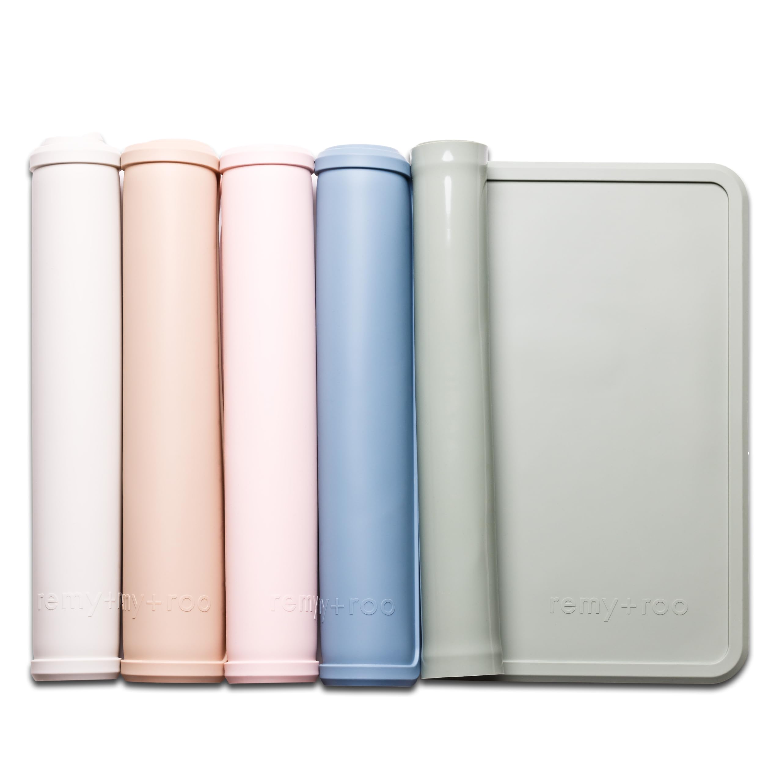 Remy+Roo easy-clean silicone mat after wipe-down