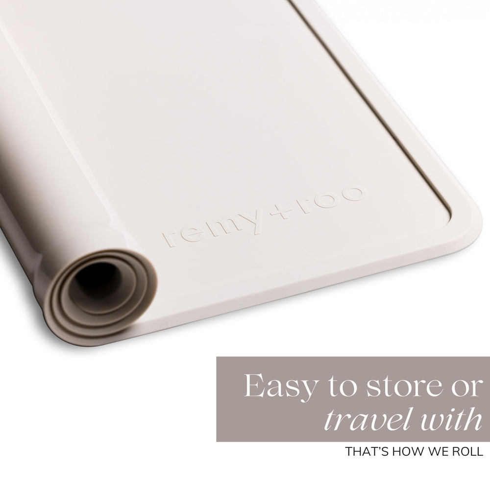 Remy+Roo indoor-outdoor use mat on varied surfaces