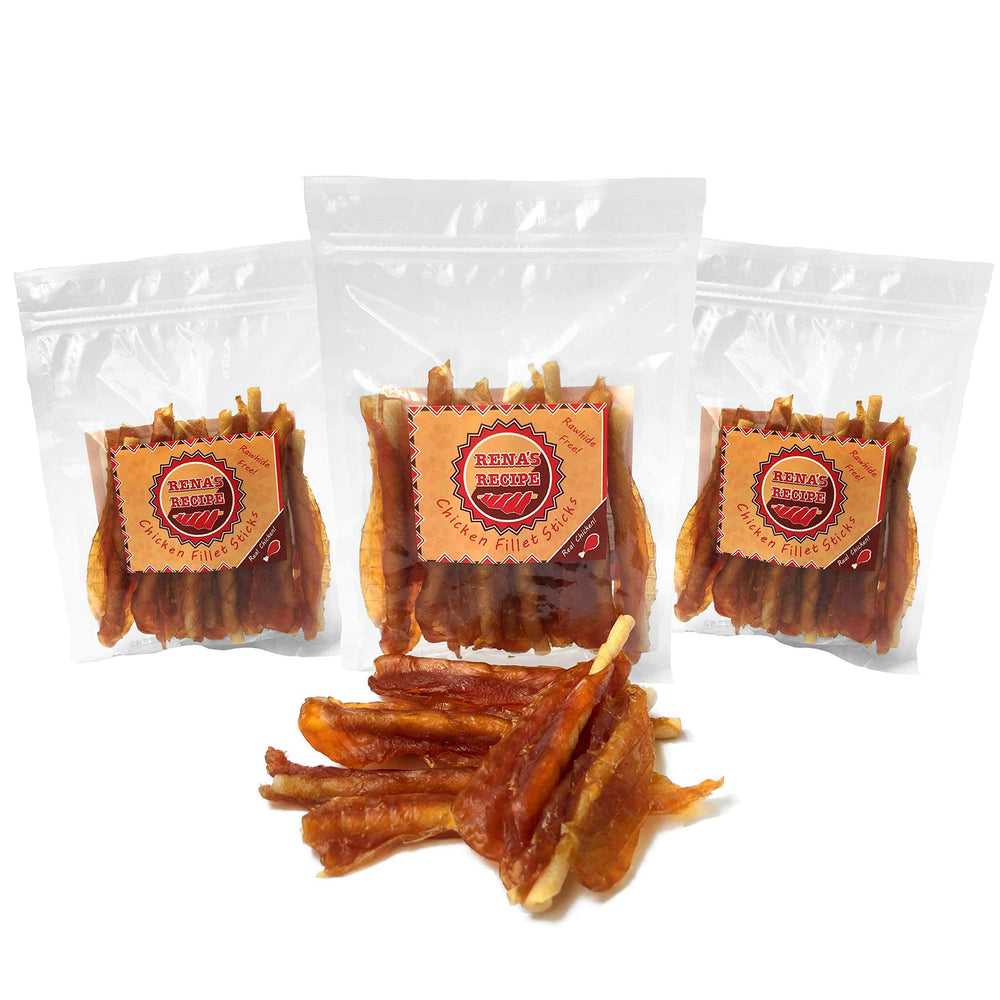 Rena's Recipe chicken fillet sticks pack-3 for energy-dense rewards