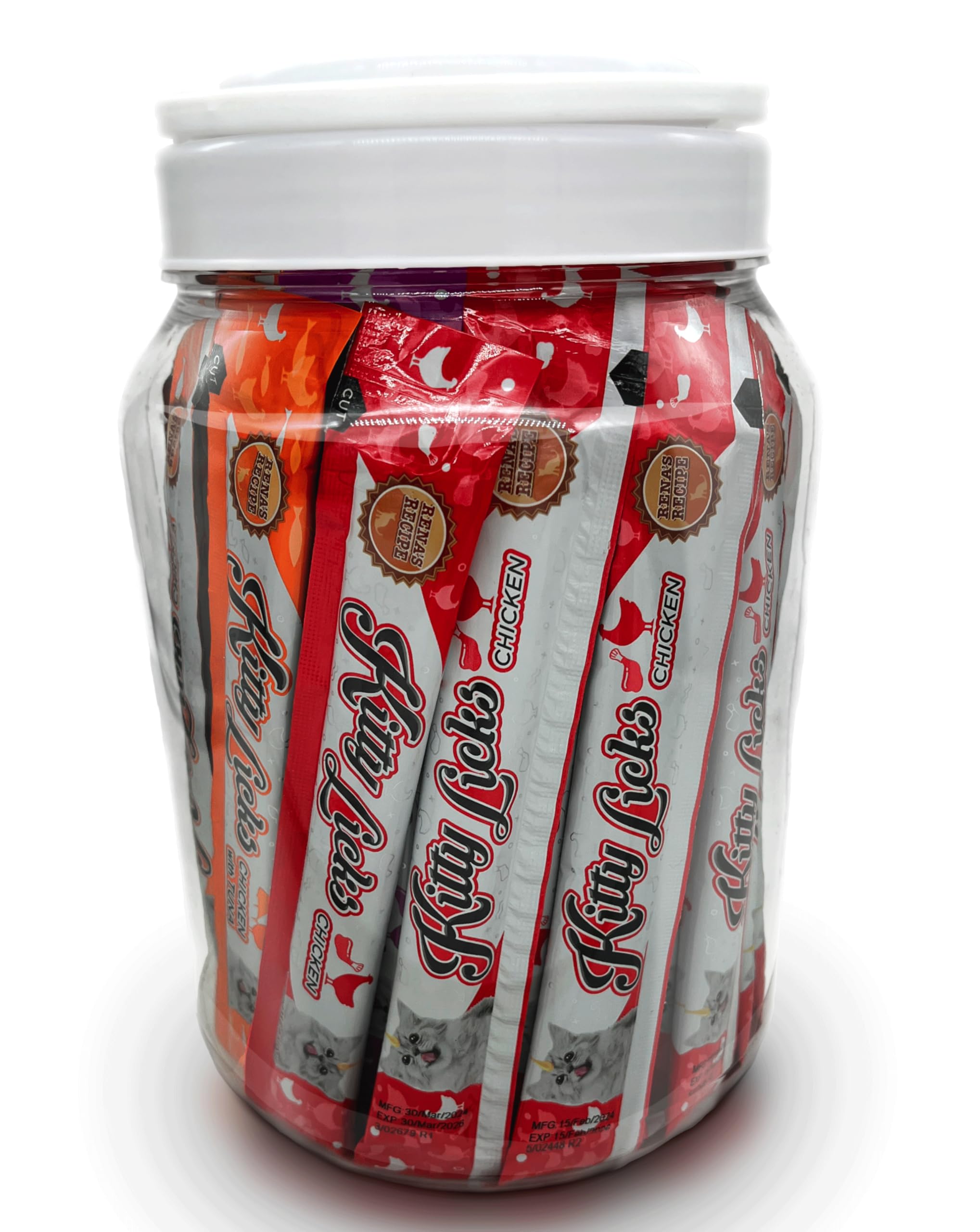 Rena's Recipe Kitty Licks Barrel three-flavor lineup boosts bonding with your cat