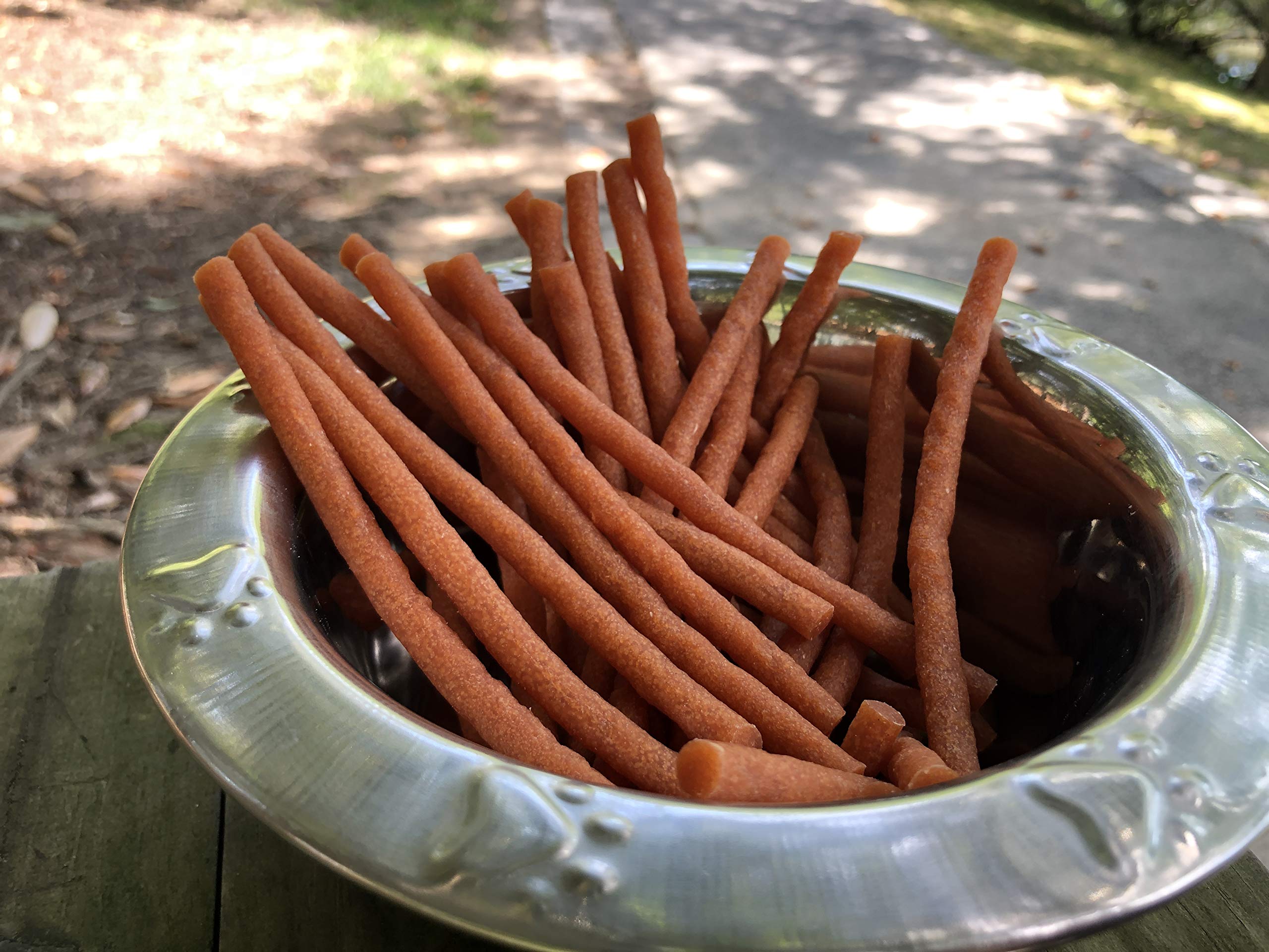 Rena's Recipe Twiggly Chicken Sticks BRC-certified badge ensures safety.