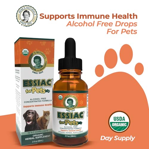 Rene's Naturals Essiac dropper shows measured drops for consistent dosing