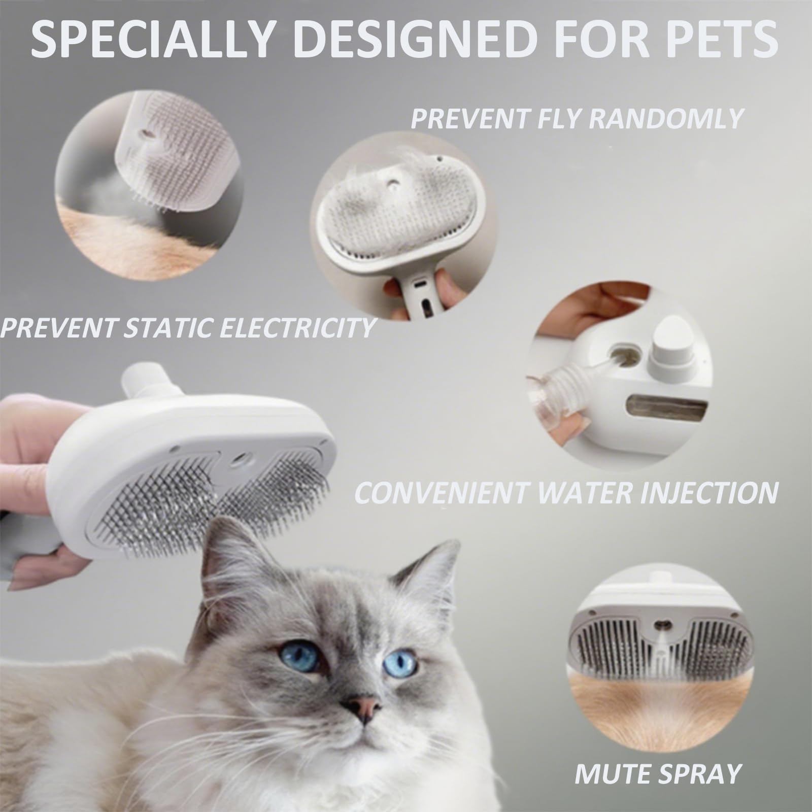 ReNu Dog Brush bath-time ready design for tub grooming