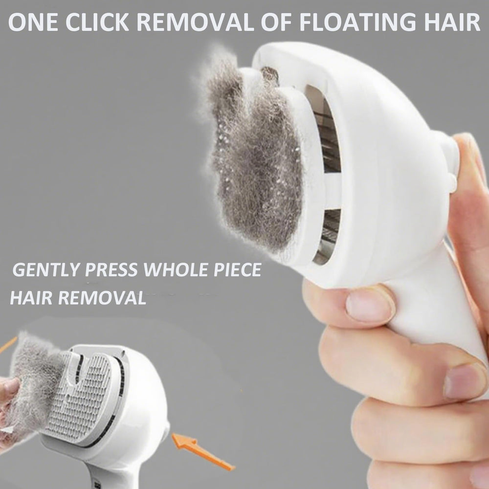 ReNu Dog Brush works for long and short hair types