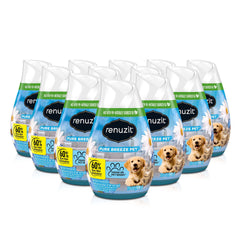 Renuzit Pure Breeze cone packaging display for quick room refresh