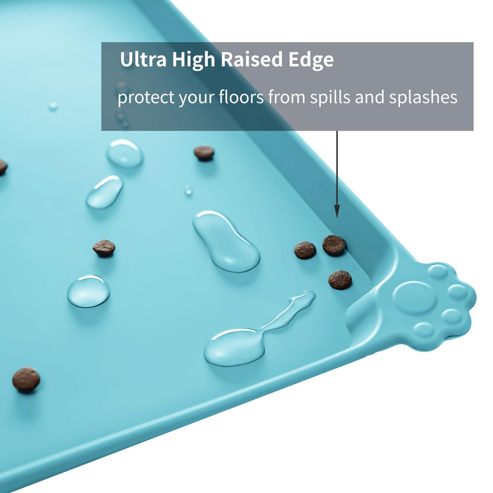 Reopet BPA-free silicone pet mat provides a safe, durable feeding surface for pets.