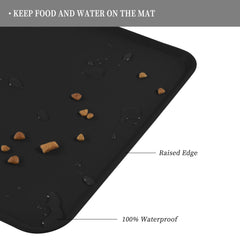 Reopet heat-resistant silicone mat withstands hot meals without warping.