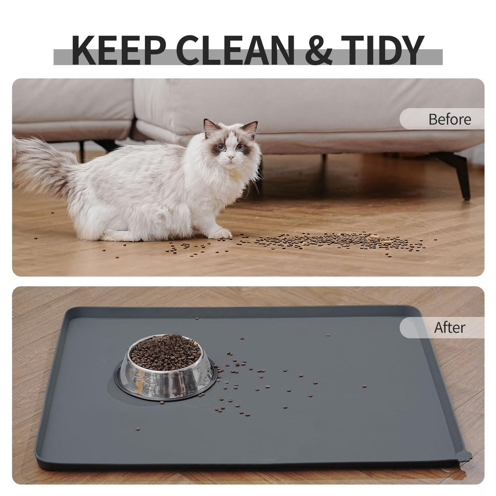 Reopet spill-proof design protects floors from water and food during meals