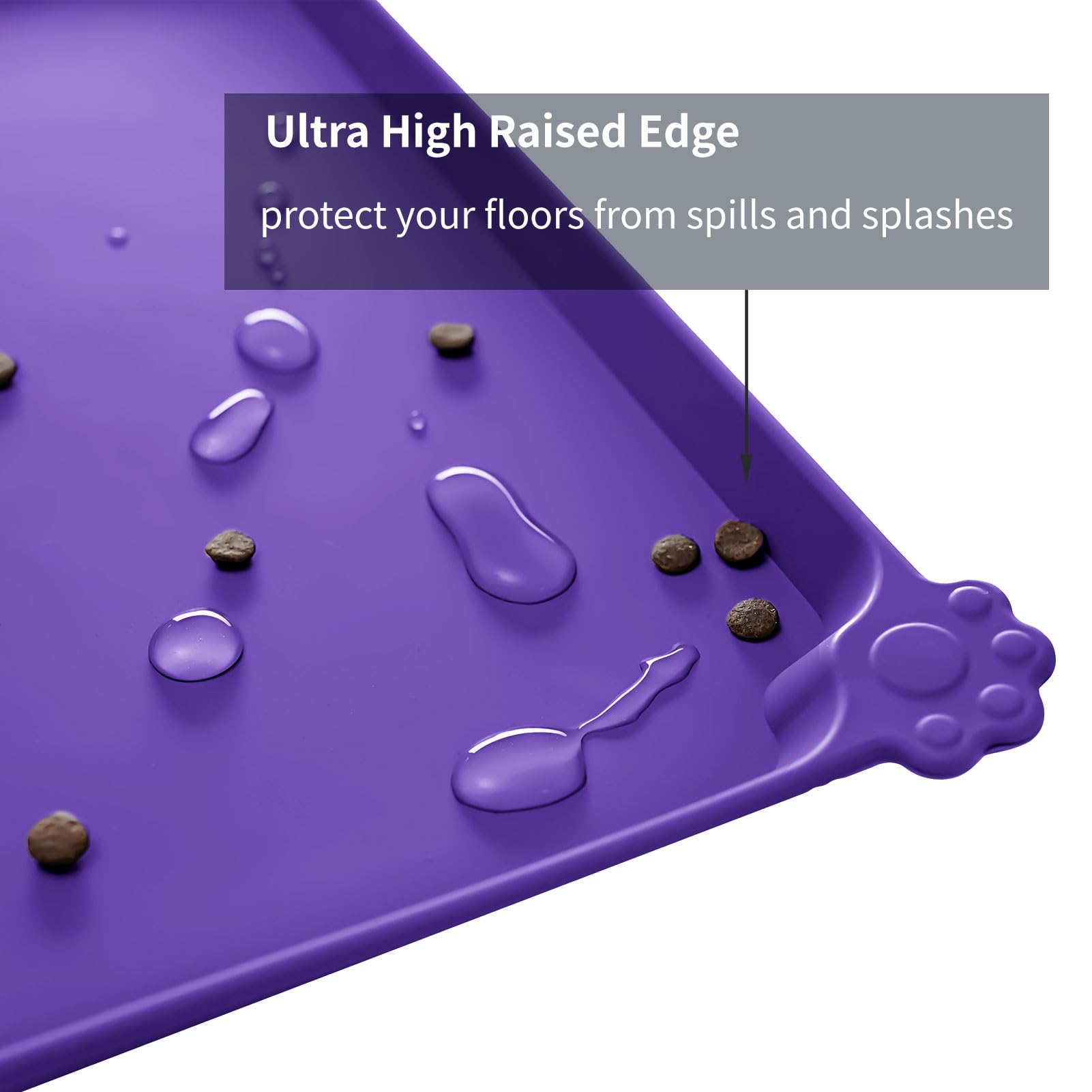 Reopet BPA-free silicone mat highlights safe, durable material for pets.