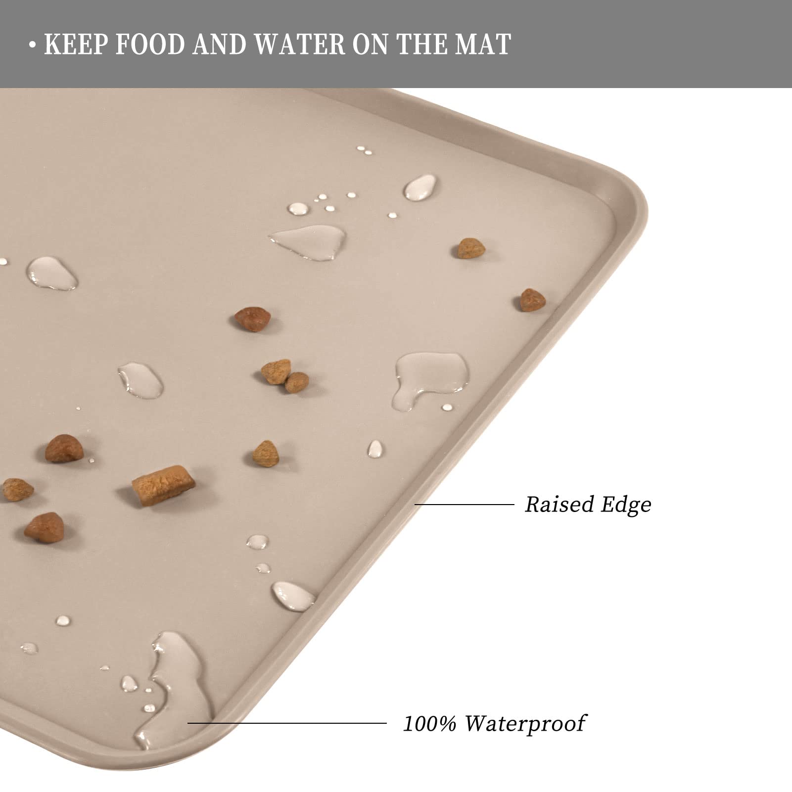 Reopet heat-resistant mat suitable for warm meals and near hot surfaces