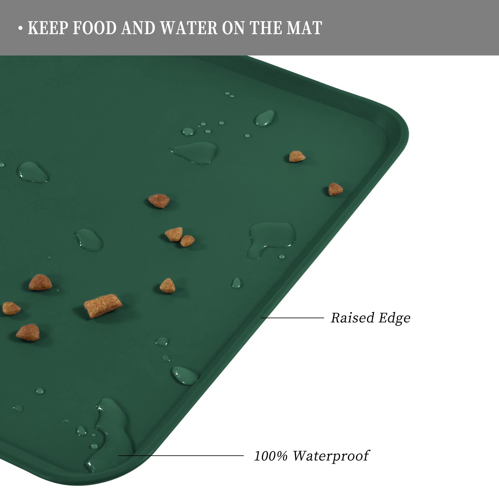 Reopet heat-resistant mat endures warm bowls without deformation