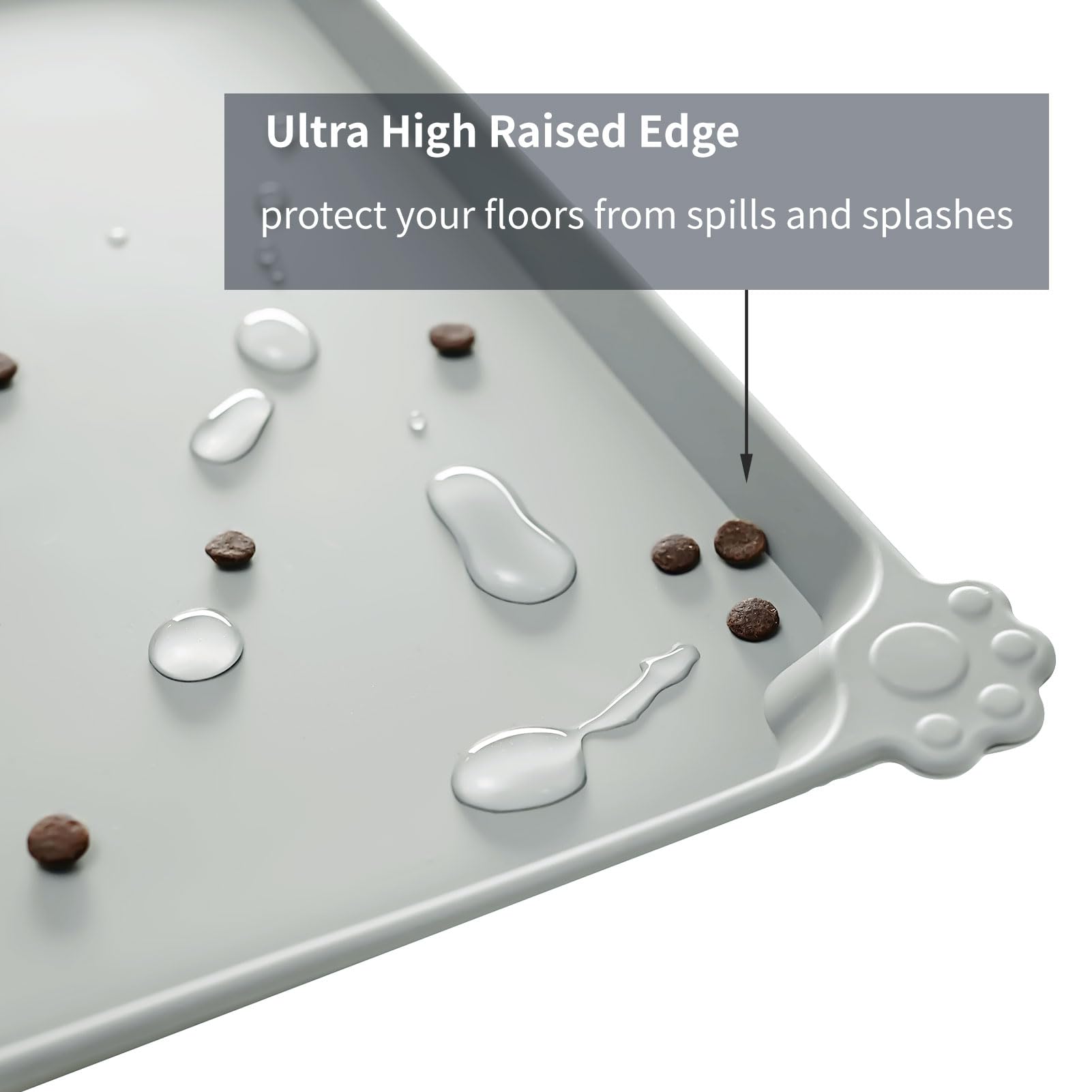 Reopet Waterproof Pet Feeding Mat available in multiple sizes to fit any pet.