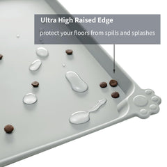 Reopet Waterproof Pet Feeding Mat available in multiple sizes to fit any pet.