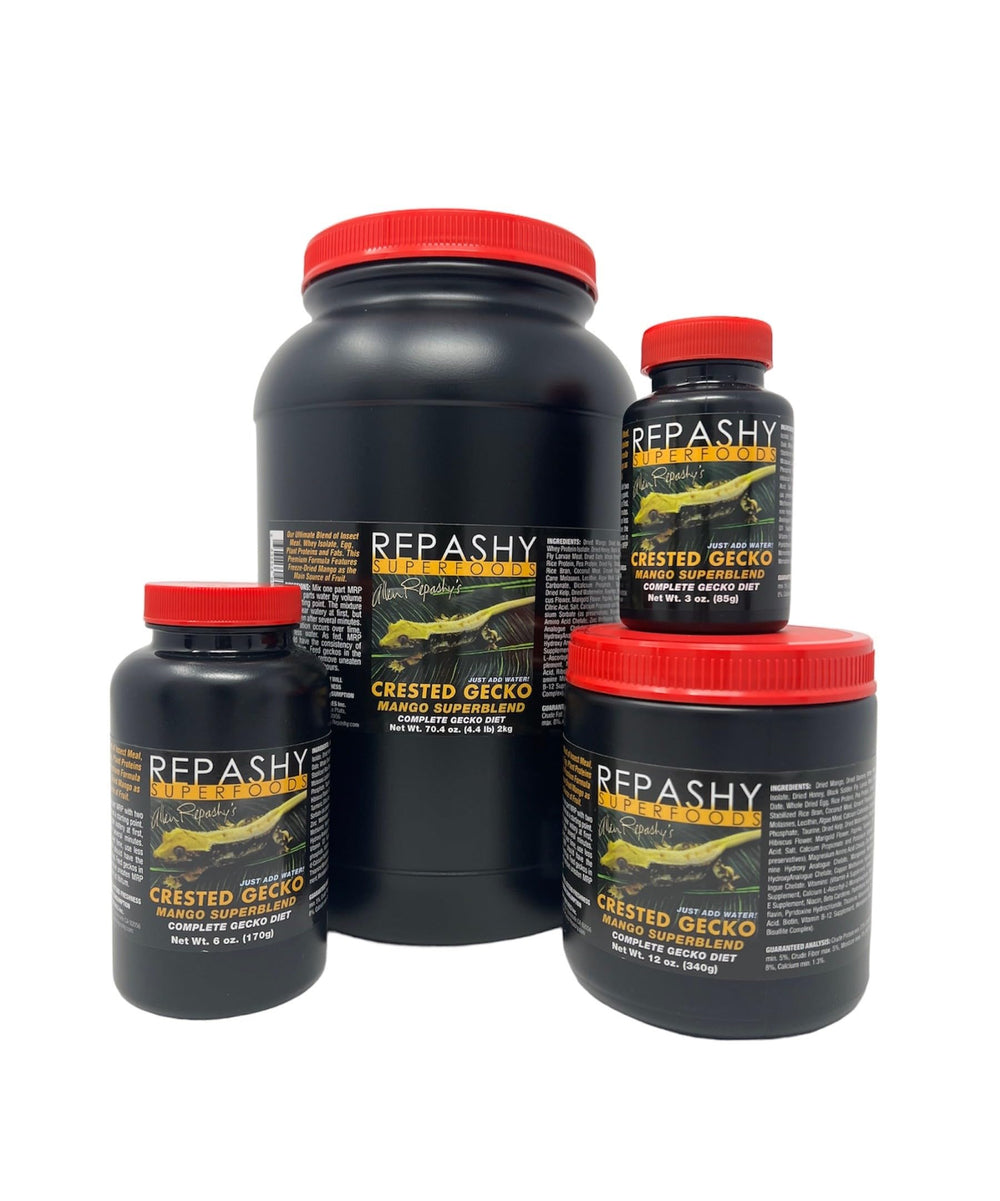 Repashy Crested Gecko MRP Diet Mango serving scoop for easy portion control