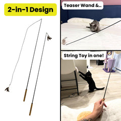 Repounce Forever Stick wall-mount included keeps your space tidy after play.