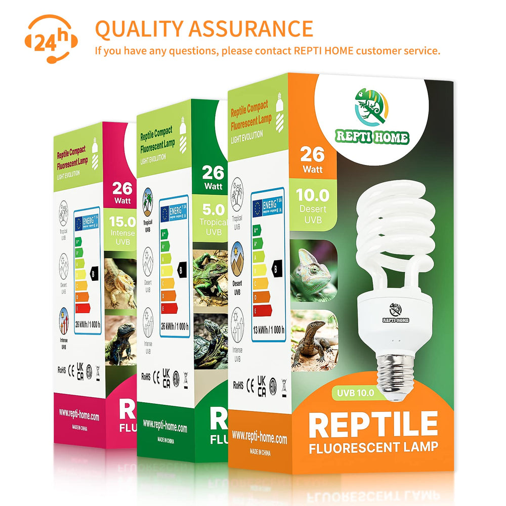 REPTI HOME diodo duradero, iluminación estable para terrario