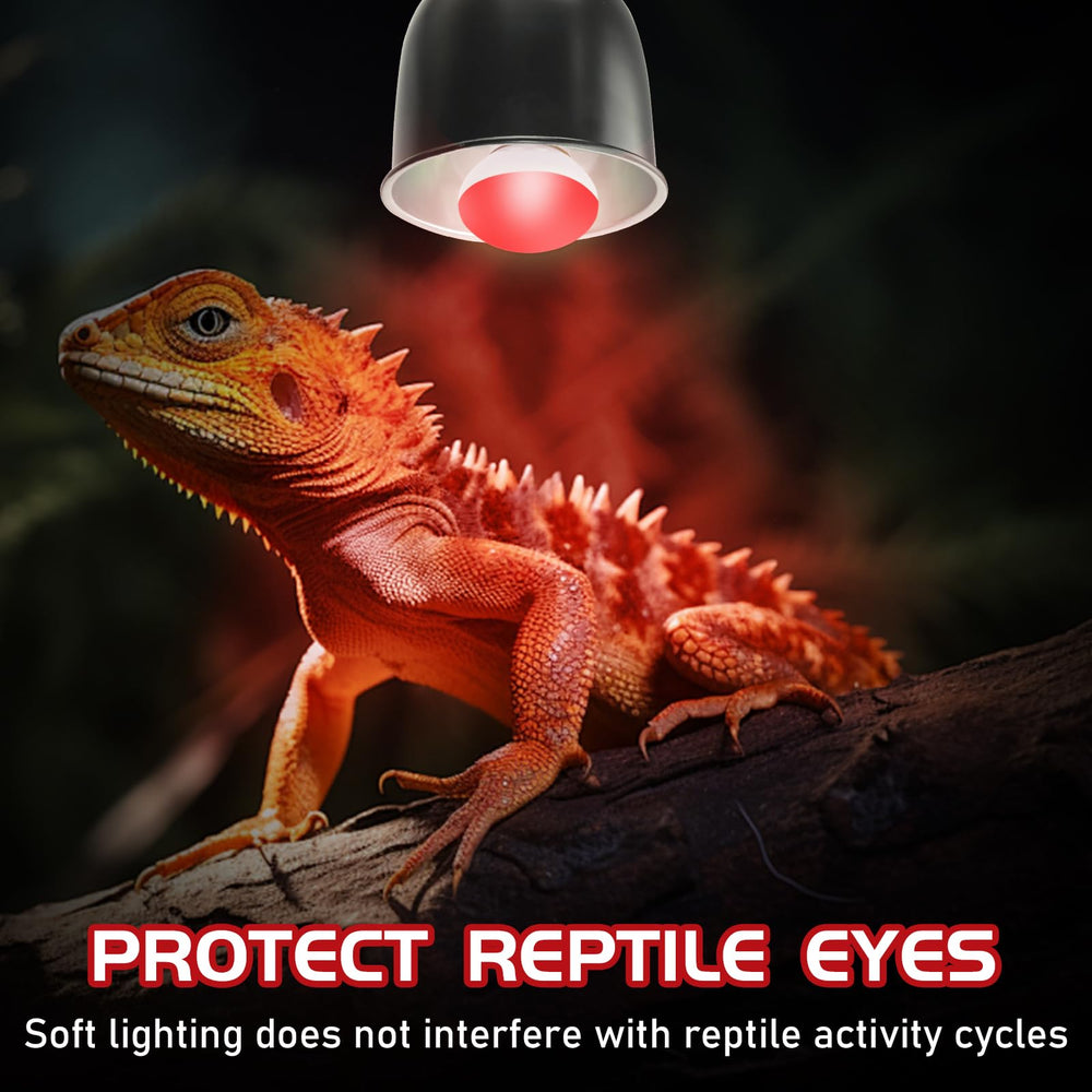 REPTI HOME durable heat lamp with rugged construction for reliable nighttime use.