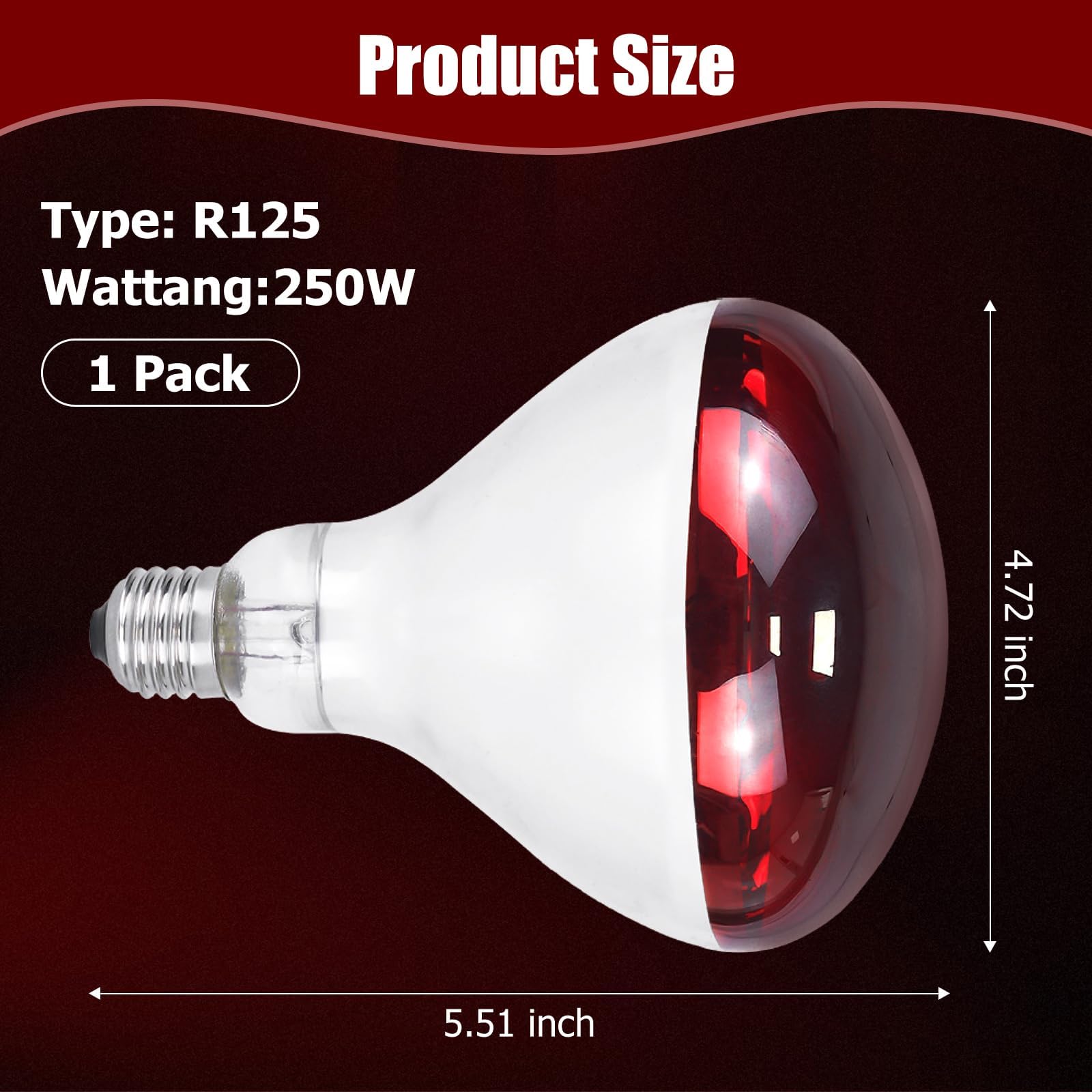 REPTI HOME R125 heat lamp provides even warmth for chicks.
