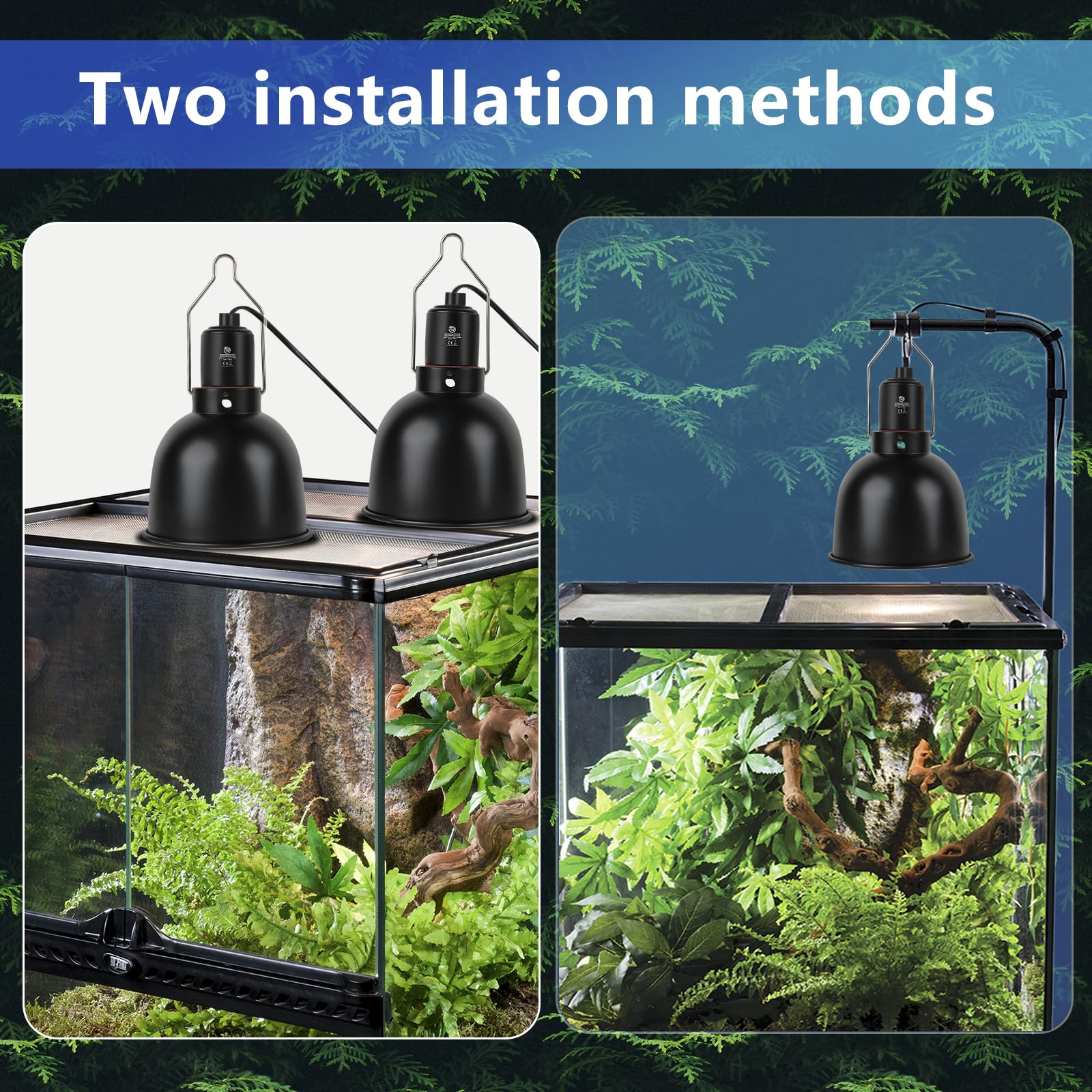 REPTI HOME uvb-output-boost highlights enhanced UVB delivery for natural day cycles.