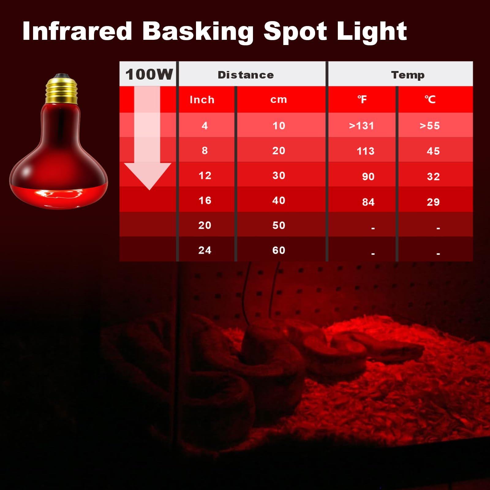REPTI MATE heat lamp in chicken coop setup for brooders and small enclosures