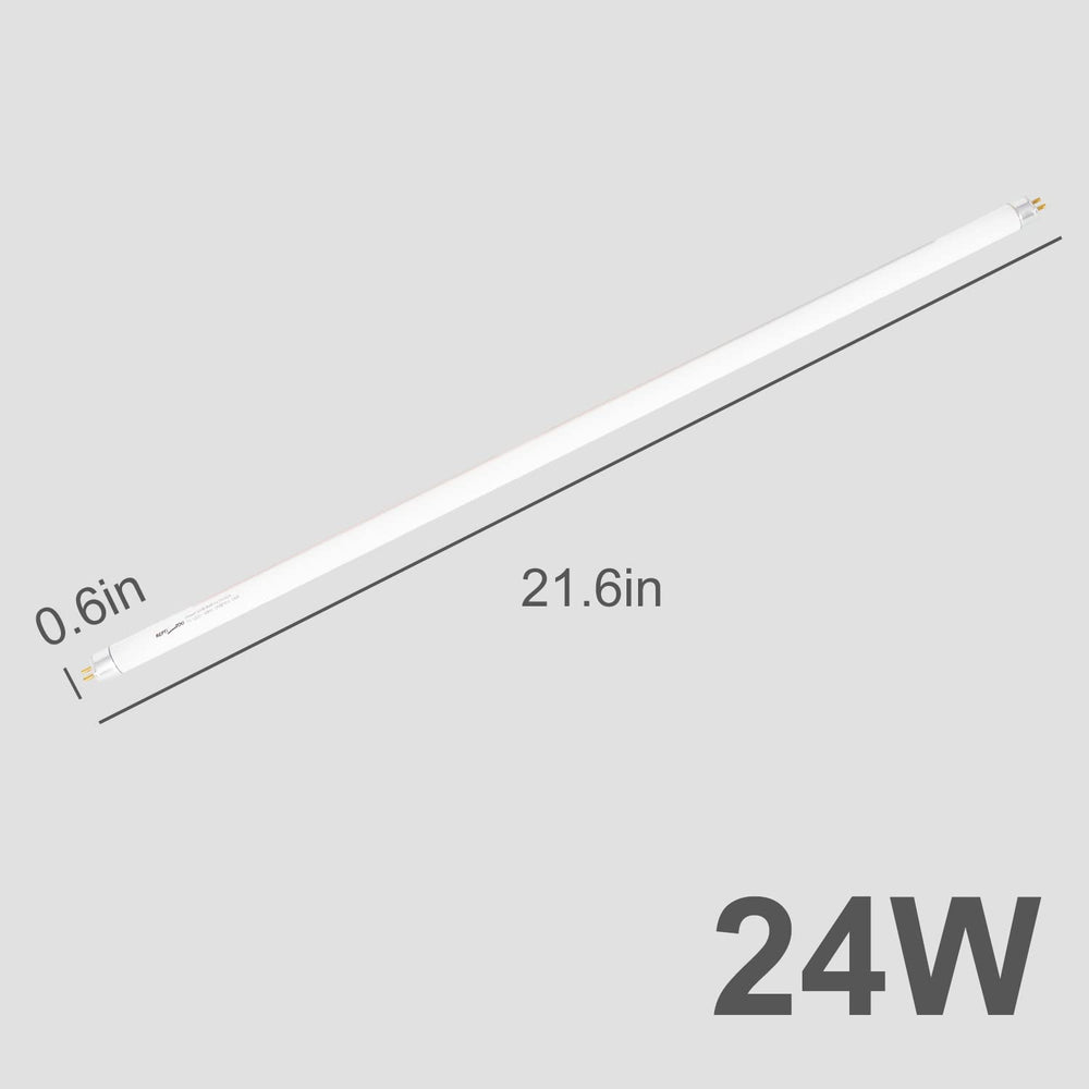 REPTI ZOO 22-inch T5 HO UVB bulb compatible with AT28 hood