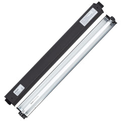 REPTI ZOO 24W T5 UVB kit front view demonstrates compact design ideal for tight terrariums.