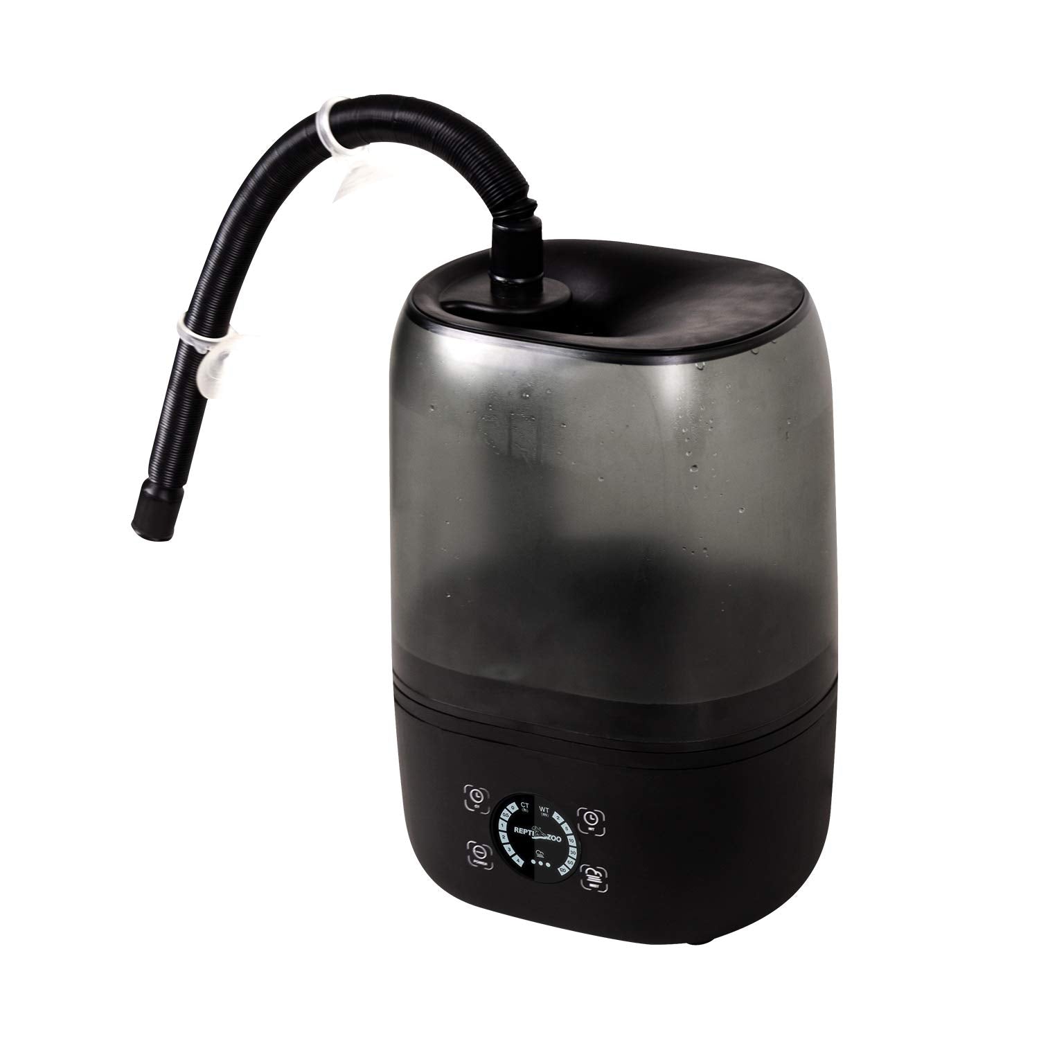 REPTI ZOO 4L fogger terrarium setup demonstrates even mist distribution
