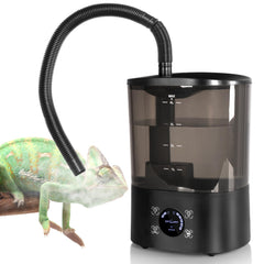 REPTI ZOO 4L fogger misting in terrarium for consistent humidity