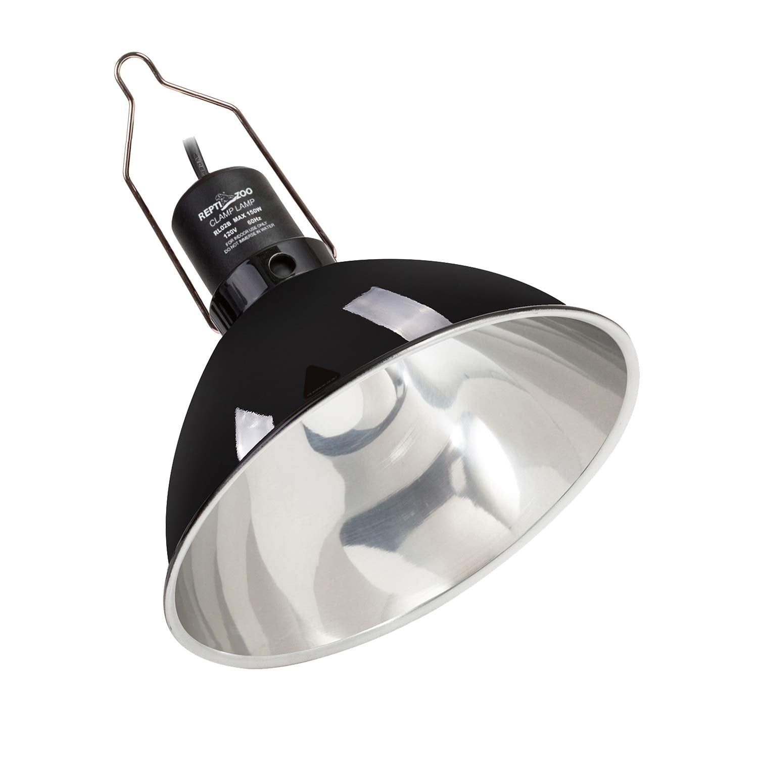 REPTI ZOO 8.5 inch lamp fixture compact design fits small terrariums