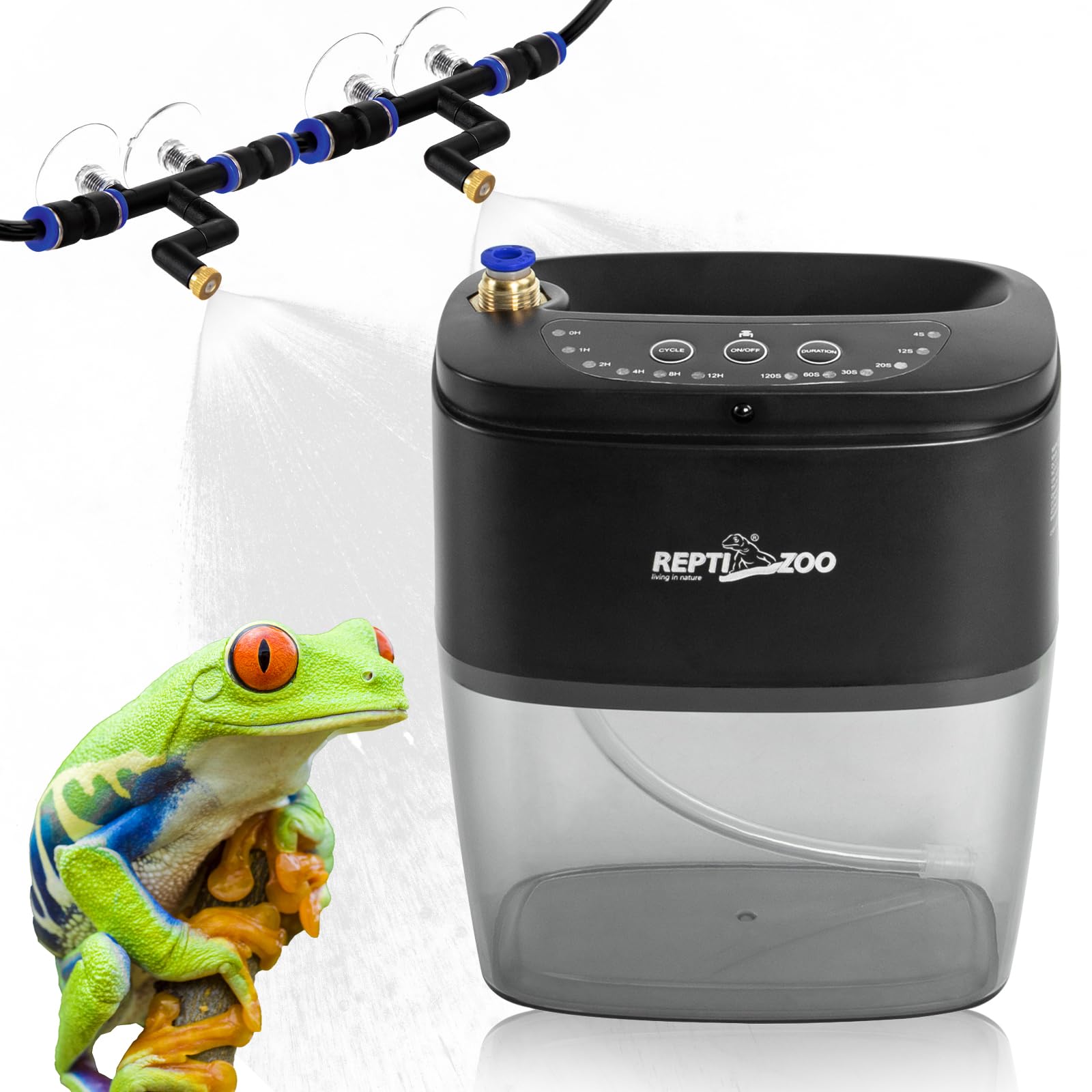 REPTI ZOO portable mister fogger with 800ml capacity