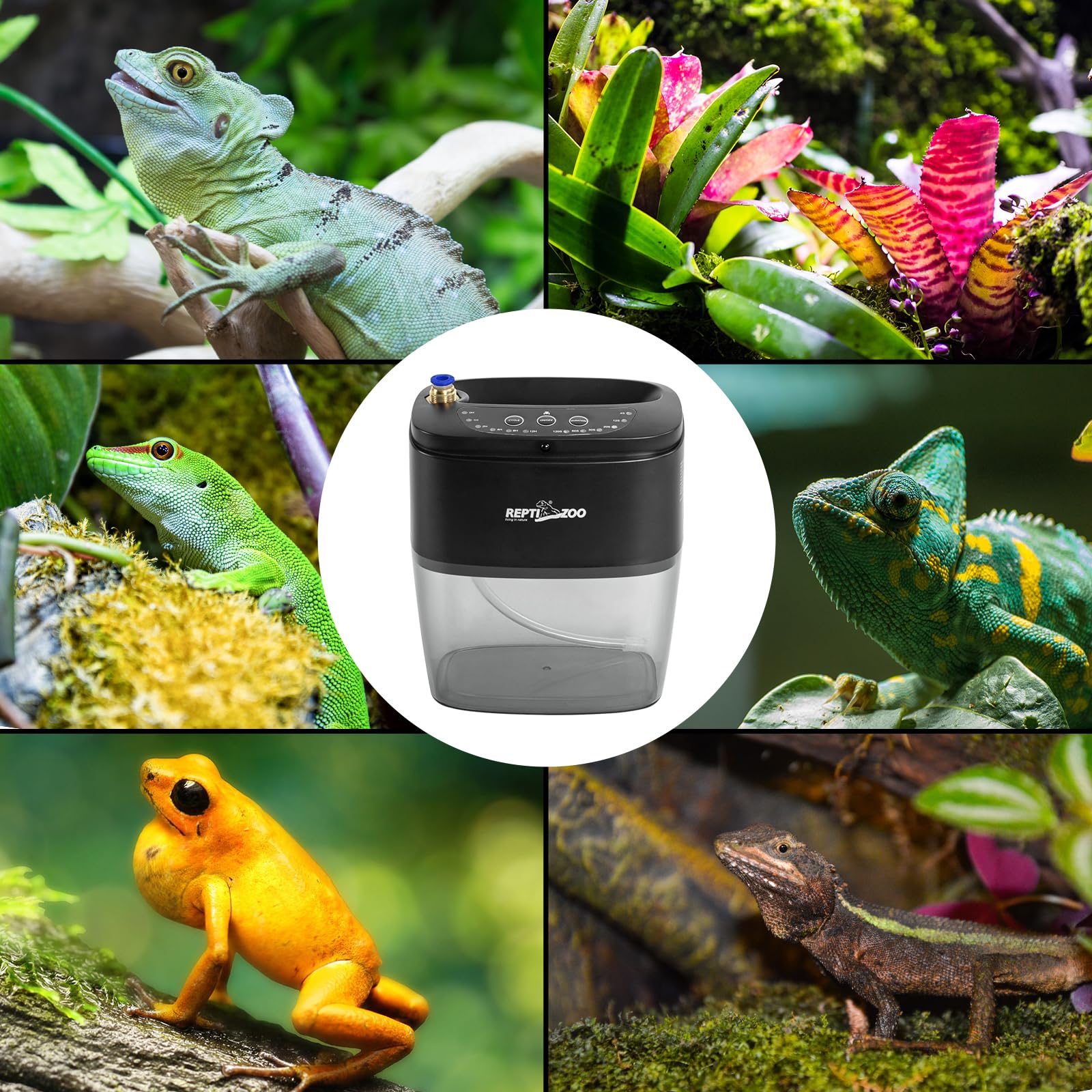 REPTI ZOO versatile misting system for terrariums and rainforest plants