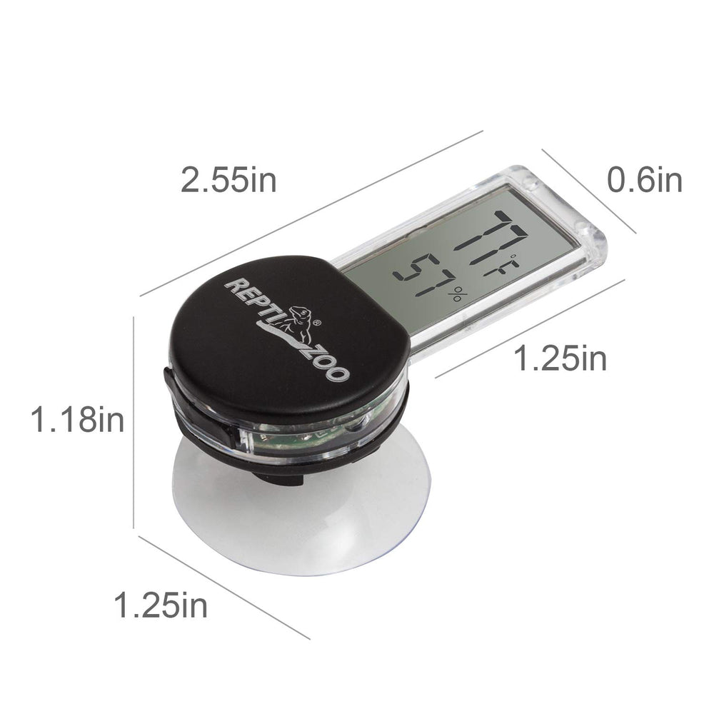 REPTI ZOO batteries included in the package for extended monitoring.