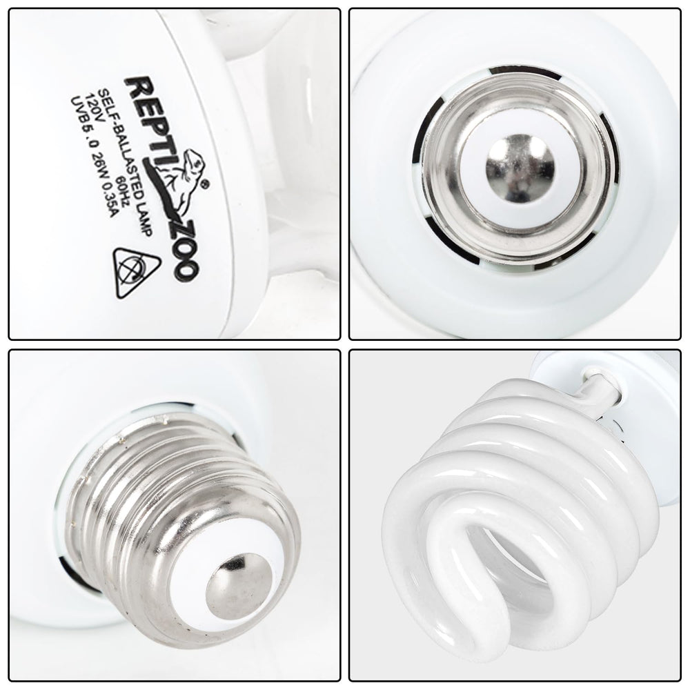 REPTI ZOO combo-pack setup example highlights convenient multi-lamp heating in tanks.