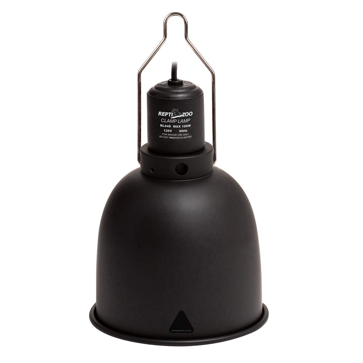 REPTI ZOO deep-dome lamp cap assembly for compact terrariums with easy installation.