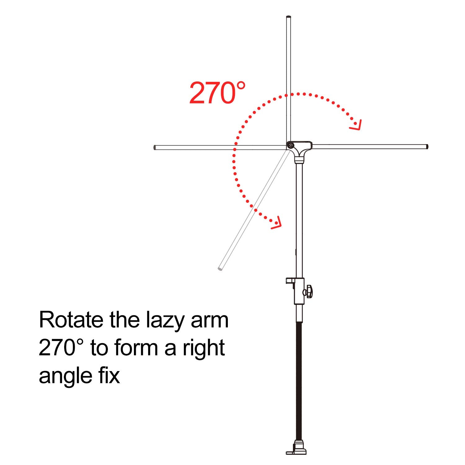 REPTI ZOO adjustable arm enables precise light positioning