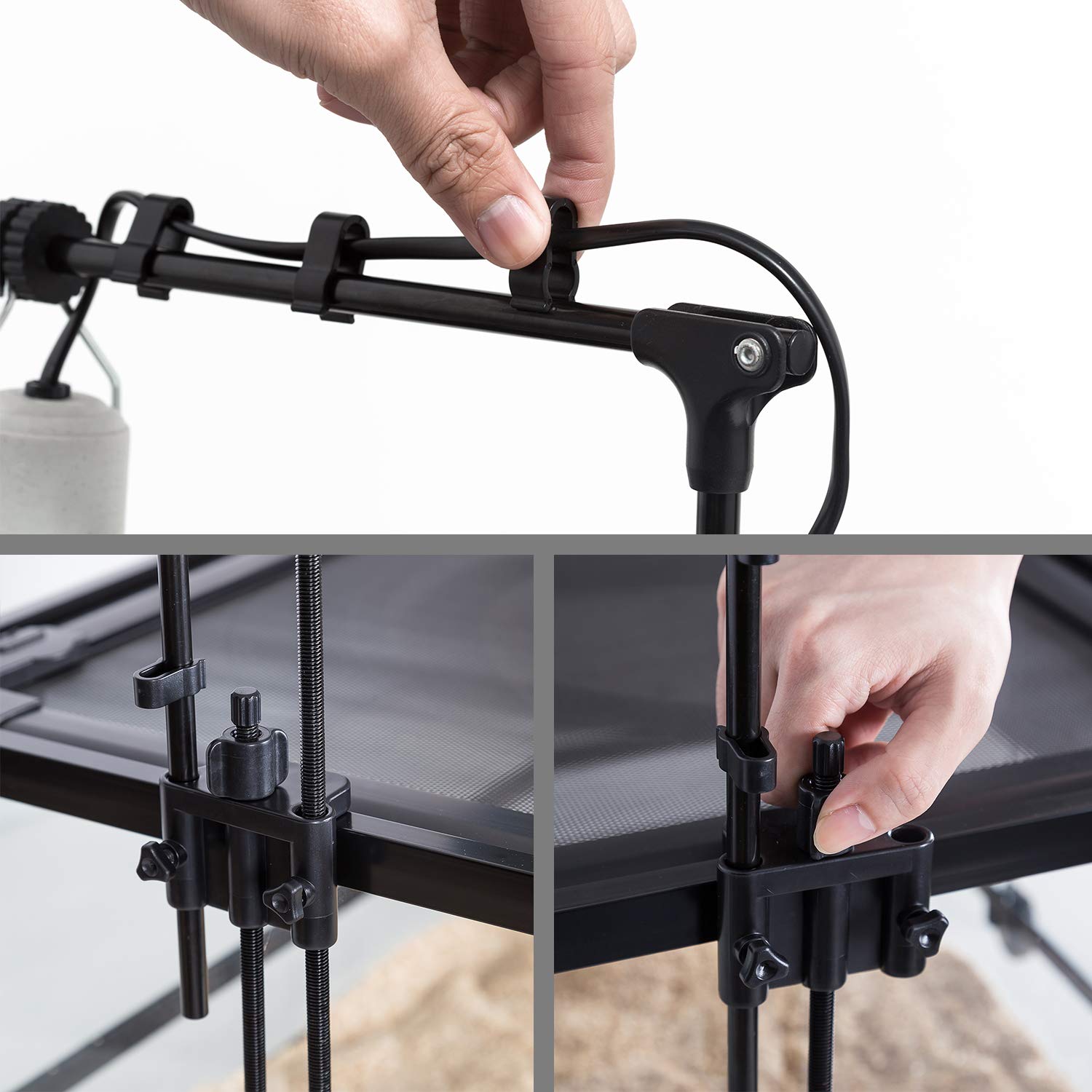REPTI ZOO extension tube adds height for tall terrariums