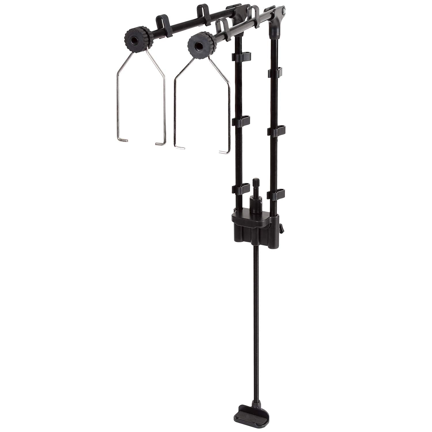 REPTI ZOO dual lamp stand top view shows secure terrarium mount