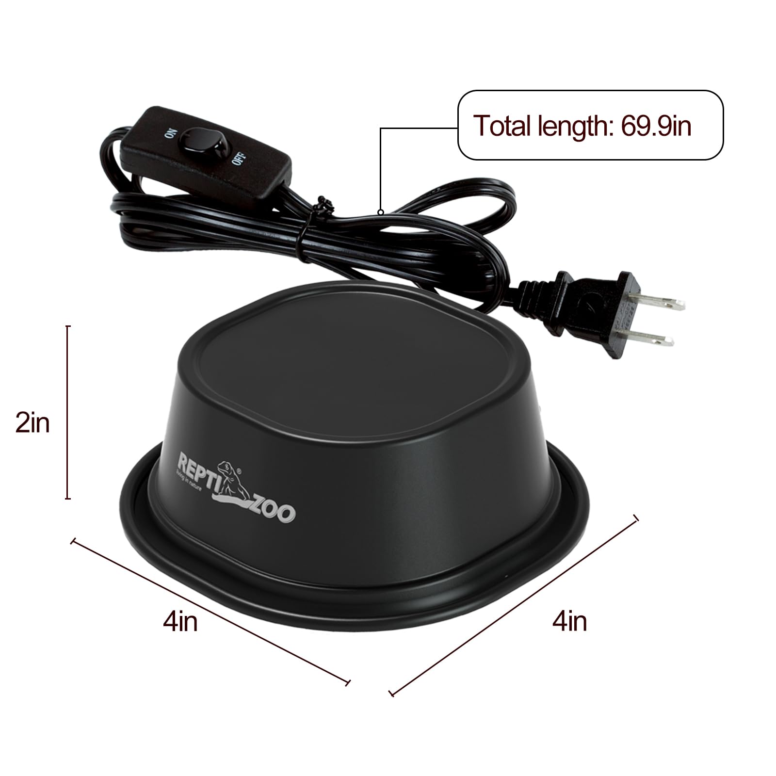 REPTI ZOO easy-install mesh lid setup with quick mounting for fast setup